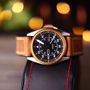watch, wristwatch, automatic watch, mechanical watch, analog, pilot watch, field watch
